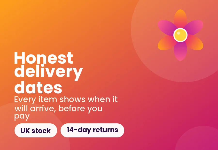 Bloomia: delivery dates shown on every item