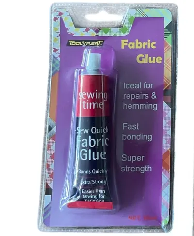 50g Fabric Glue Super Strong Quick Bond Washable Textile Sewing Fast Repair