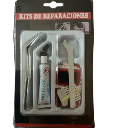 13Pcs Puncture Repair Kit Bike Tyre Inner Tube Bicycle Tool Cycle Patches Glue