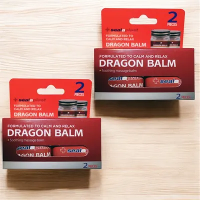 2 x 2pc Dragon Balm Soothing Massage Balm