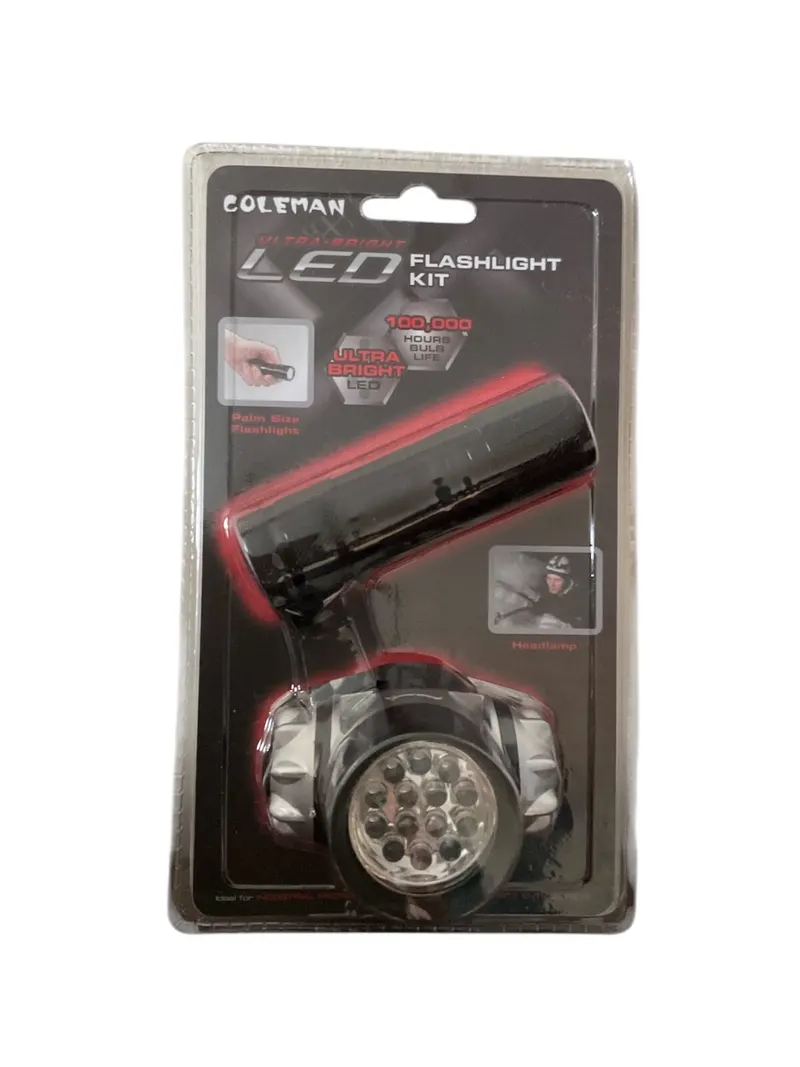 Ultra bright LED Flashlight kit