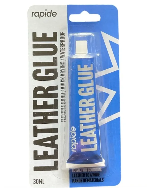 Leather Repair Clear Glue Adhesive for Handbags Belts Shoes 30ml Glues Repairs